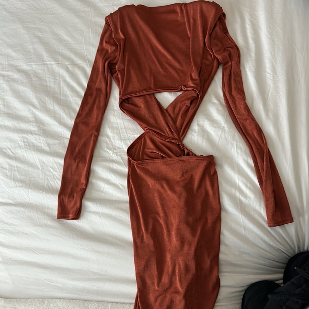 Rust dress - Picture 7 of 8